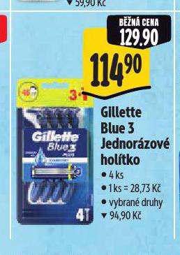 GILLETTE BLUE 3 JEDNORZOV HOLTKO