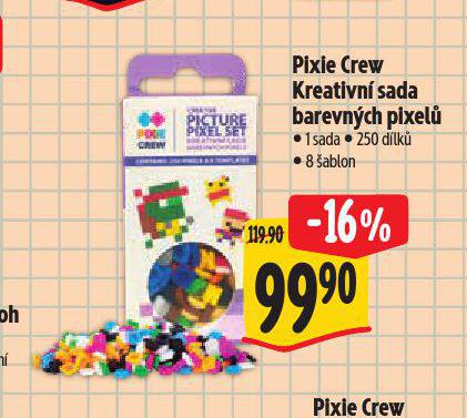 PIXIE CREW KREATIVN SADA BAREVNCH PIXEL