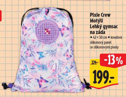 PIXIE CREW MOTLI LEHK GYMSAC NA ZDA
