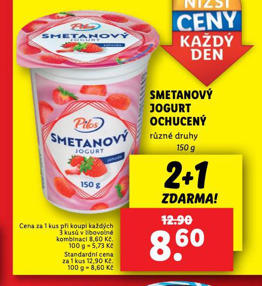 SMETANOV JOGURT OCHUCEN