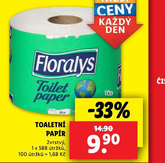 FLORALYS TOALETN PAPR