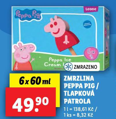 ZMRZLINA PEPPA PIG - TLAPKOV PATROLA
