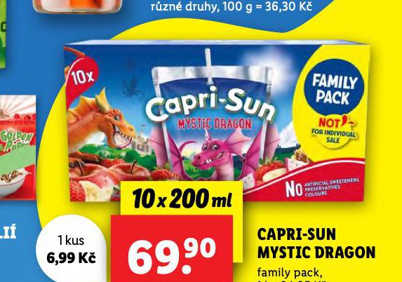 CAPRI SUN MYSTIC DRAGON