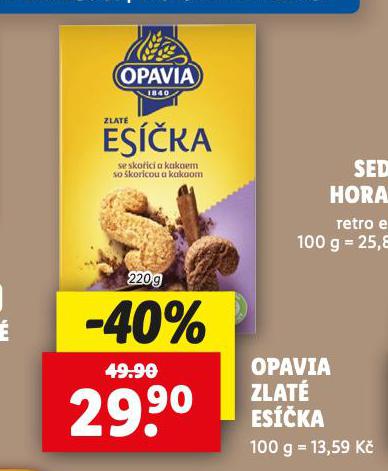 OPAVIA ZLAT ESKA