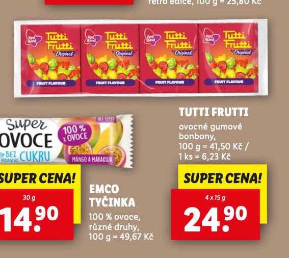 TUTTI FRUTTI