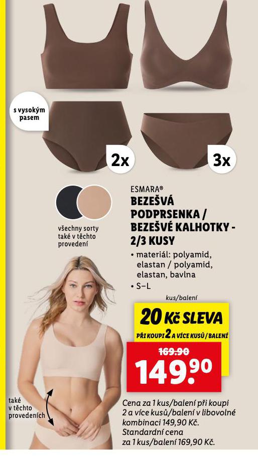 BEZEV PODPRSENKA / KALHOTKY