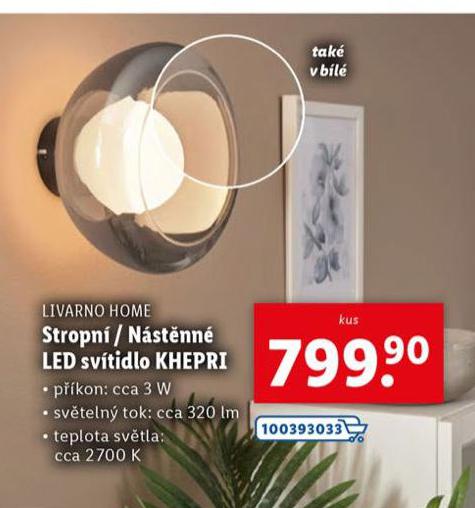 STROPN / NSTNN LED SVTIDLO KHEPRI