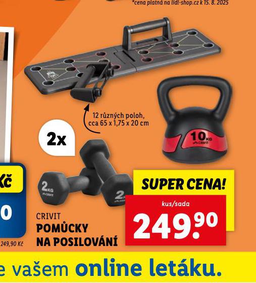 POMCKY NA POSILOVN