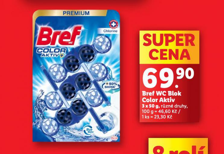 BREF WC BLOK COLOR AKTIV