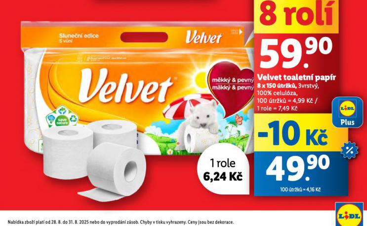 VELVET TOALETN PAPR