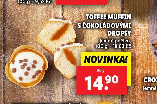 TOFFEE MUFFIN S OKOLDOVMI DROPSY