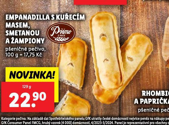 EMPANADILLA S KUECM MASEM, SMETANOU A AMPIONY