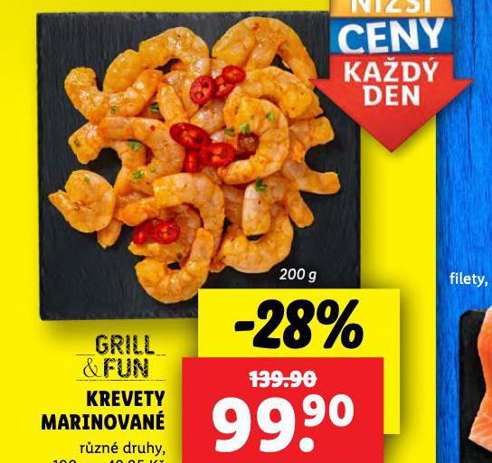 KREVETY MARINOVAN