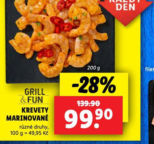 KREVETY MARINOVAN