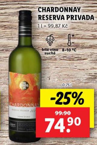 CHARDONNAY RESERVA PRIVADA