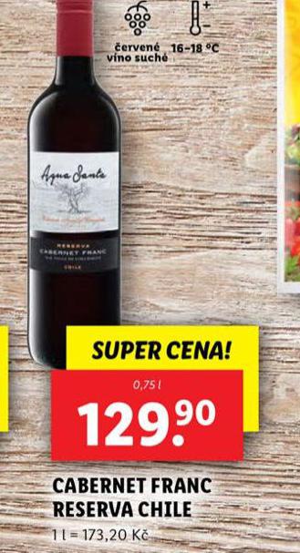CABERNET FRANC RESERVA CHILE