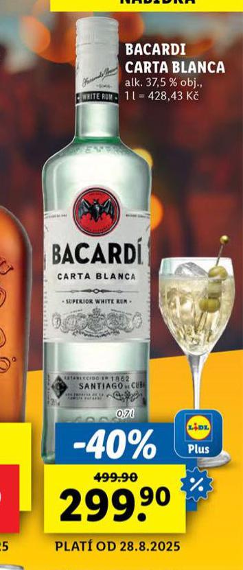 BACARDI CARTA BLANCA