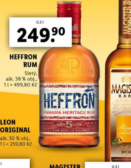 HEFFRON RUM