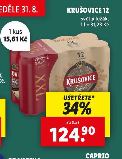 PIVO KRUOVICE 12 KRLOVSK LEK