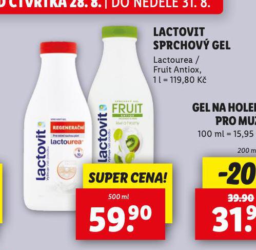 LACTOVIT SPRCHOV GEL