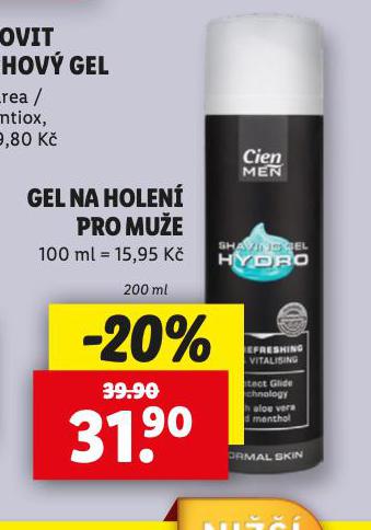 CIEN MEN GEL HA HOLEN