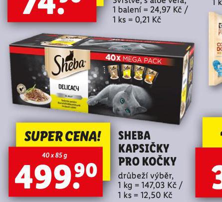 SHEBA KAPSIKY PRO KOKY