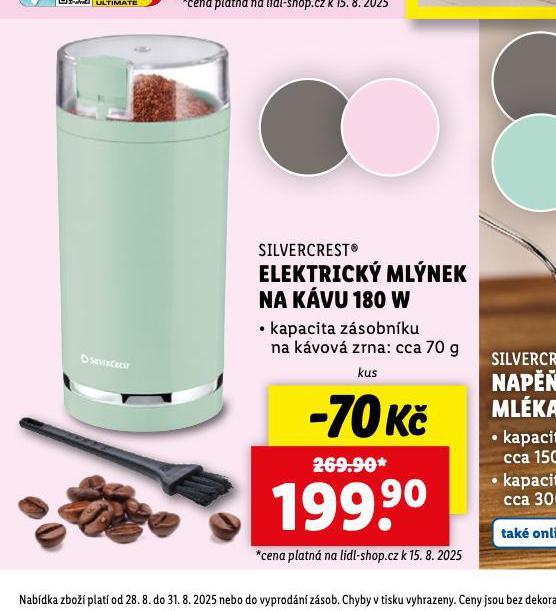 ELEKTRICK MLNEK NA KVU 180 W