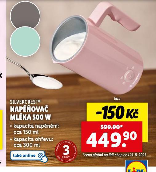NAPOVA MLKA 500 W