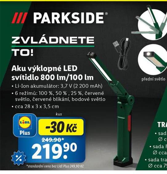 AKU VKLOPN LED SVTIDLO