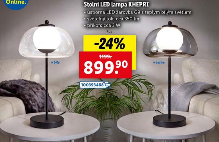 STOLN LED LAMPA KHEPRI