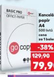 KANCELSK PAPR A4