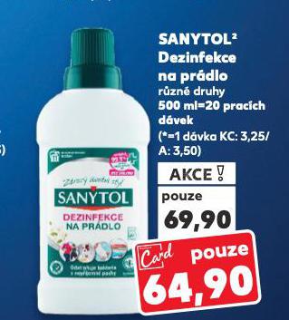 SANYTOL DEZINFEKCE NA PRDLO