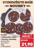COOKIES Z KAKAOVÉHO TĚSTA S KOUSKY ČOKOLÁDY