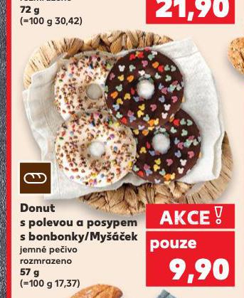 DONUT S POLEVOU A POSYPEM