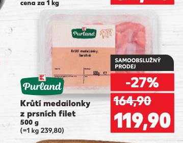 KRT MEDAILONKY Z PRSNCH FILET