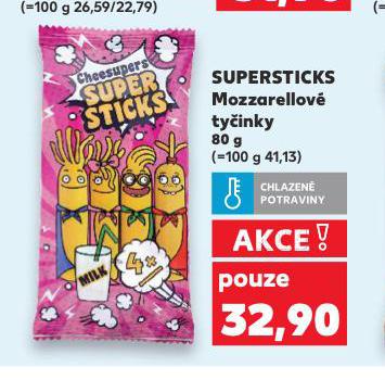 SUPERSTICKS MOZZARELLOV TYINKY