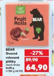 BEAR OVOCNÉ ROLOVANÉ PLÁTKY