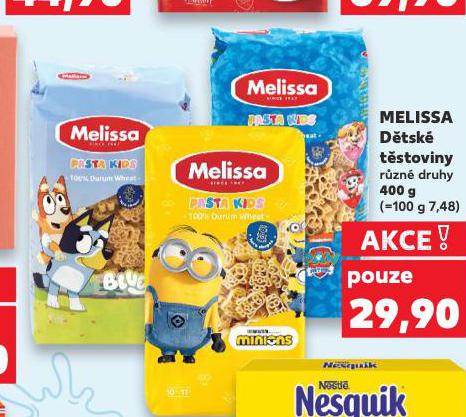 MELISSA DTSK TSTOVINY