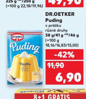 DR. OETKER PUDING