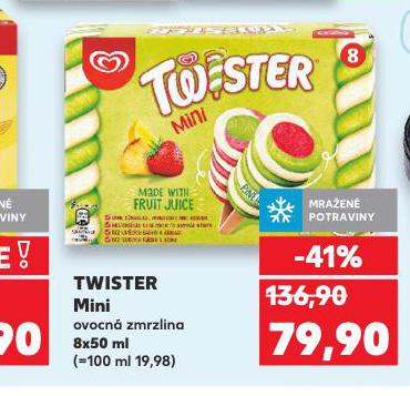 TWISTER ZMRZLINA