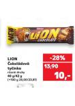 LION ČOKOLÁDOVÁ TYČINKA