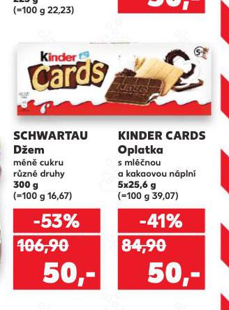 KINDER CARDS
