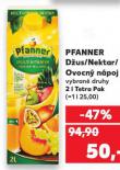 PFANNER DŽUS, NEKTAR A NÁPOJ
