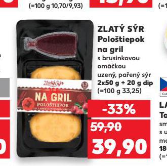 ZLAT SR POLOTIEPOK NA GRIL