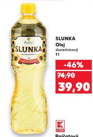 SLUNKA OLEJ