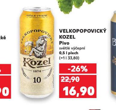 PIVO VELKOPOPOVICK KOZEL