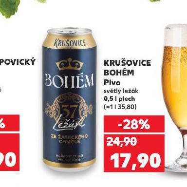 PIVO KRUOVICE BOHM