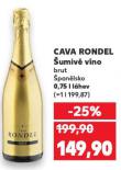 CAVA RONDEL ŠUMIVÉ VÍNO