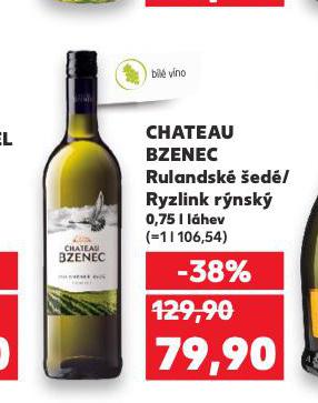 CHATEAU BZENEC RULANDSK ED