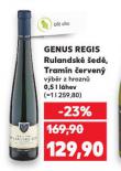 GENUS REGIS TRAMÍN ČERVENÝ